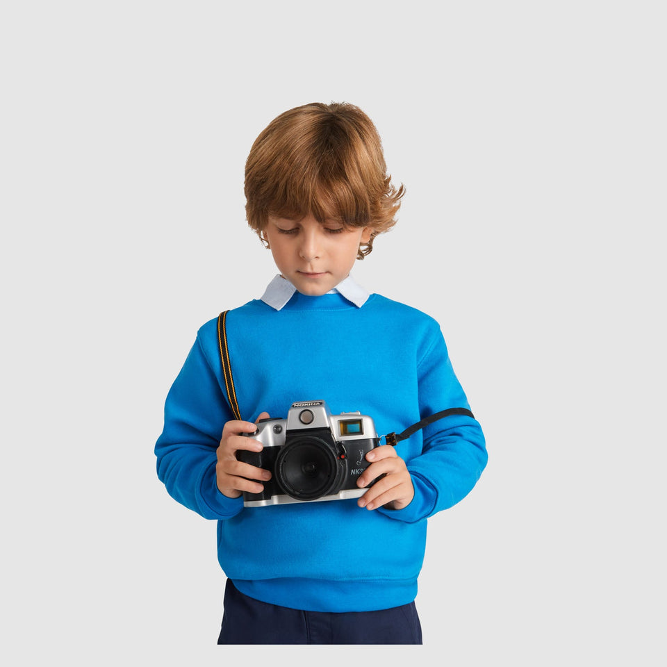 Maglione a girocollo da bambino Clasica personalizzato con logo - Pubblienne