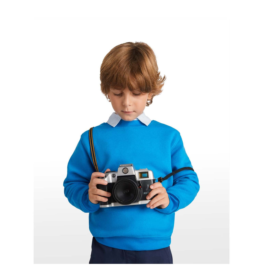 Maglione a girocollo da bambino Clasica personalizzato con logo - Pubblienne