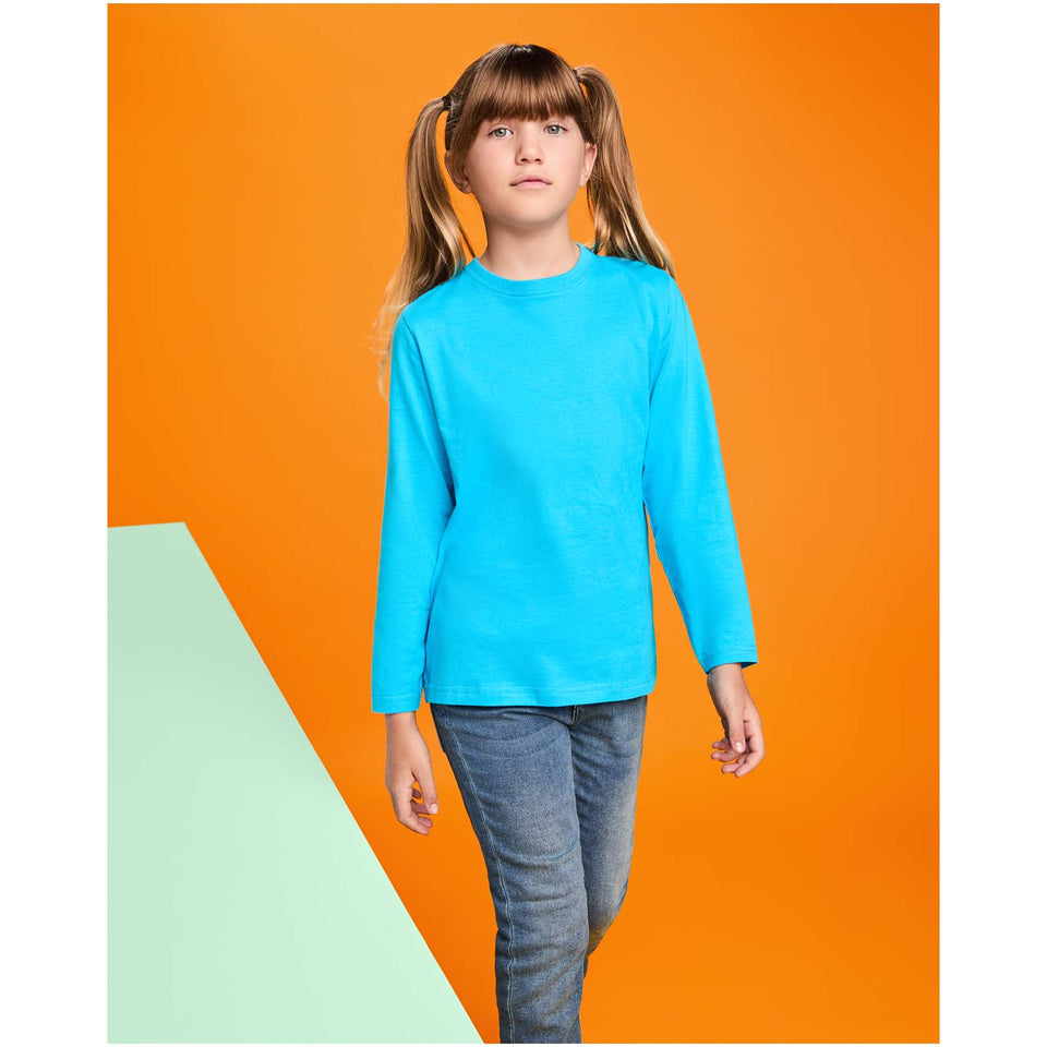 T-shirt a maniche lunghe da bambino da 160 g/m² Extreme personalizzato con logo - Pubblienne
