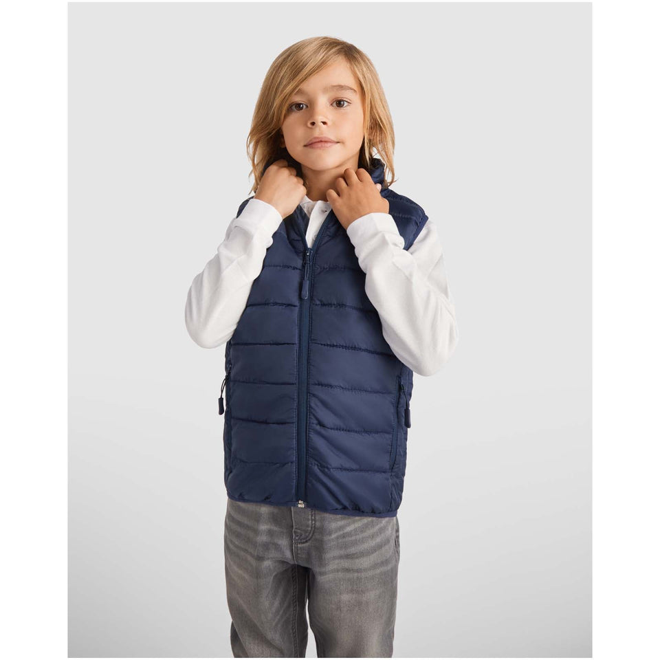 Oslo kids insulated bodywarmer personalizzato con logo - Pubblienne