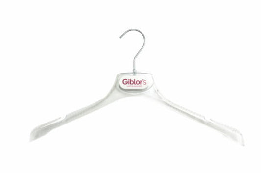 Gruccia trasparente fuxia per camicia