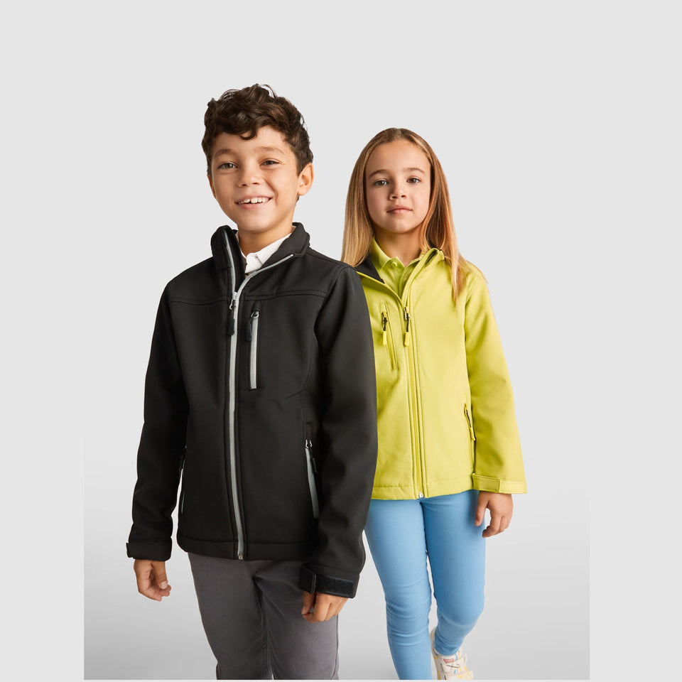 Giacca softshell da bambino Antartida personalizzato con logo - Pubblienne