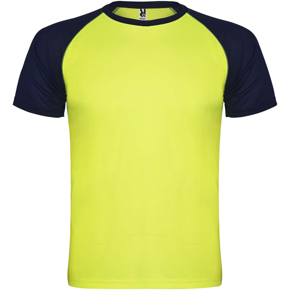 T-shirt sportiva a maniche corte da bambino Indianapolis personalizzato con logo - Pubblienne