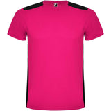 T-shirt sportiva a maniche corte da bambino Detroit personalizzato con logo - Pubblienne