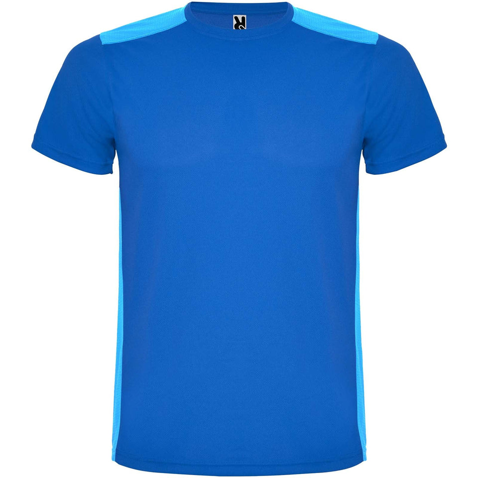 T-shirt sportiva a maniche corte da bambino Detroit personalizzato con logo - Pubblienne