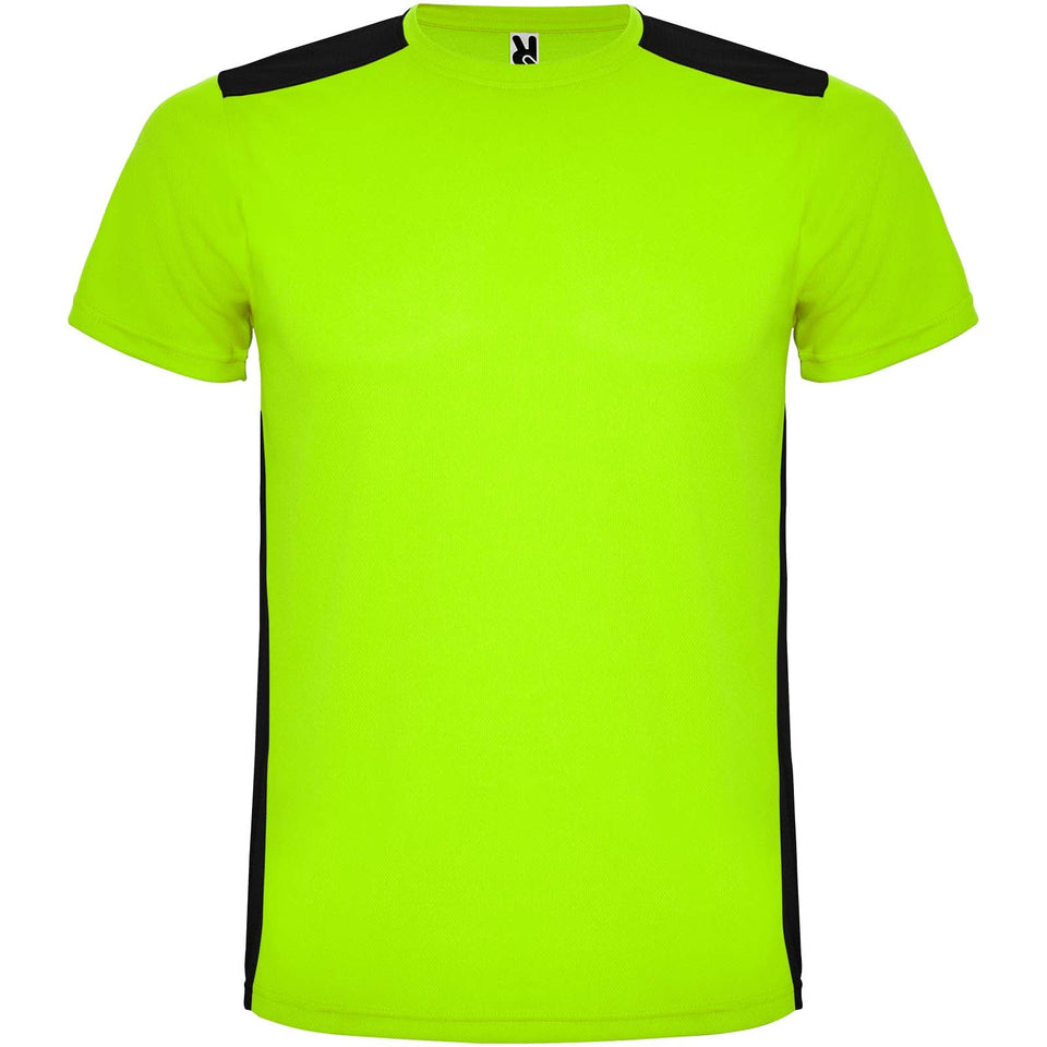 T-shirt sportiva a maniche corte da bambino Detroit personalizzato con logo - Pubblienne