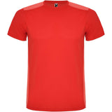 T-shirt sportiva a maniche corte da bambino Detroit personalizzato con logo - Pubblienne