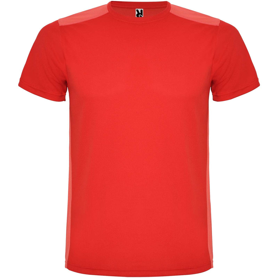 T-shirt sportiva a maniche corte da bambino Detroit personalizzato con logo - Pubblienne