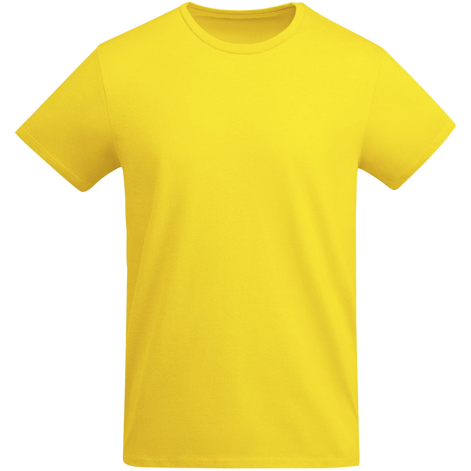 T-shirt a maniche corte in cotone biologico da bambino Breda personalizzato con logo - Pubblienne