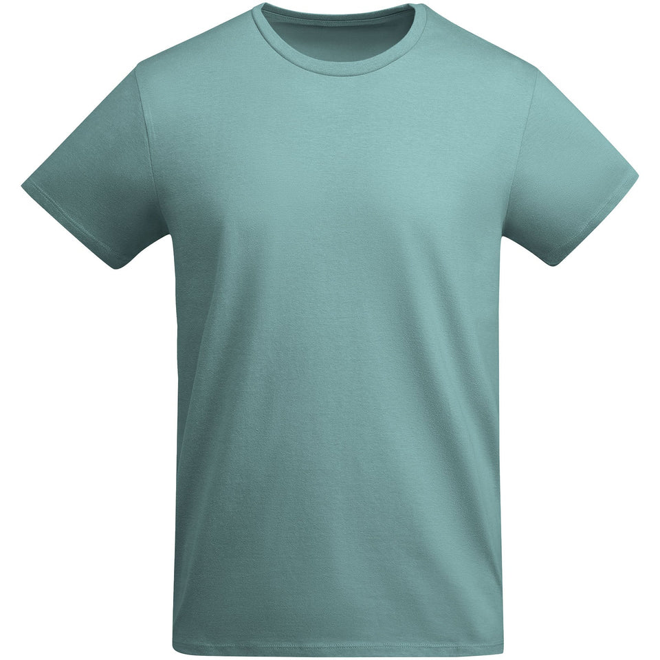 T-shirt a maniche corte in cotone biologico da bambino Breda personalizzato con logo - Pubblienne