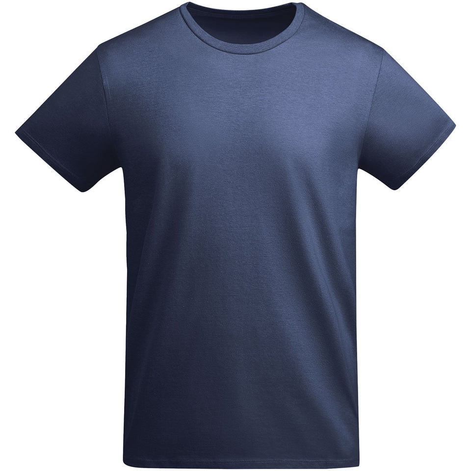 T-shirt a maniche corte in cotone biologico da bambino Breda personalizzato con logo - Pubblienne