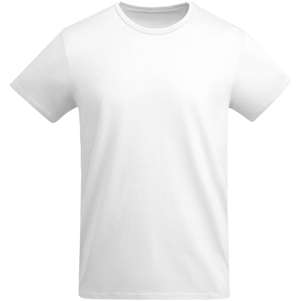 T-shirt a maniche corte in cotone biologico da bambino Breda personalizzato con logo - Pubblienne