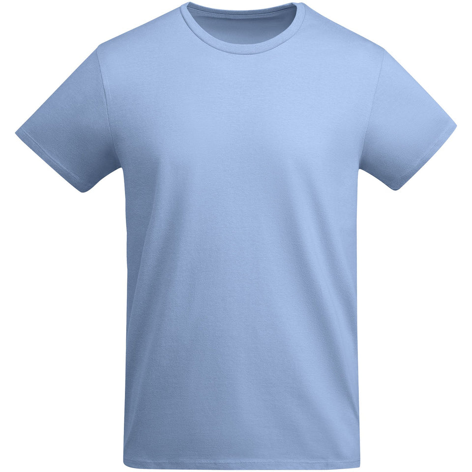T-shirt a maniche corte in cotone biologico da bambino Breda personalizzato con logo - Pubblienne