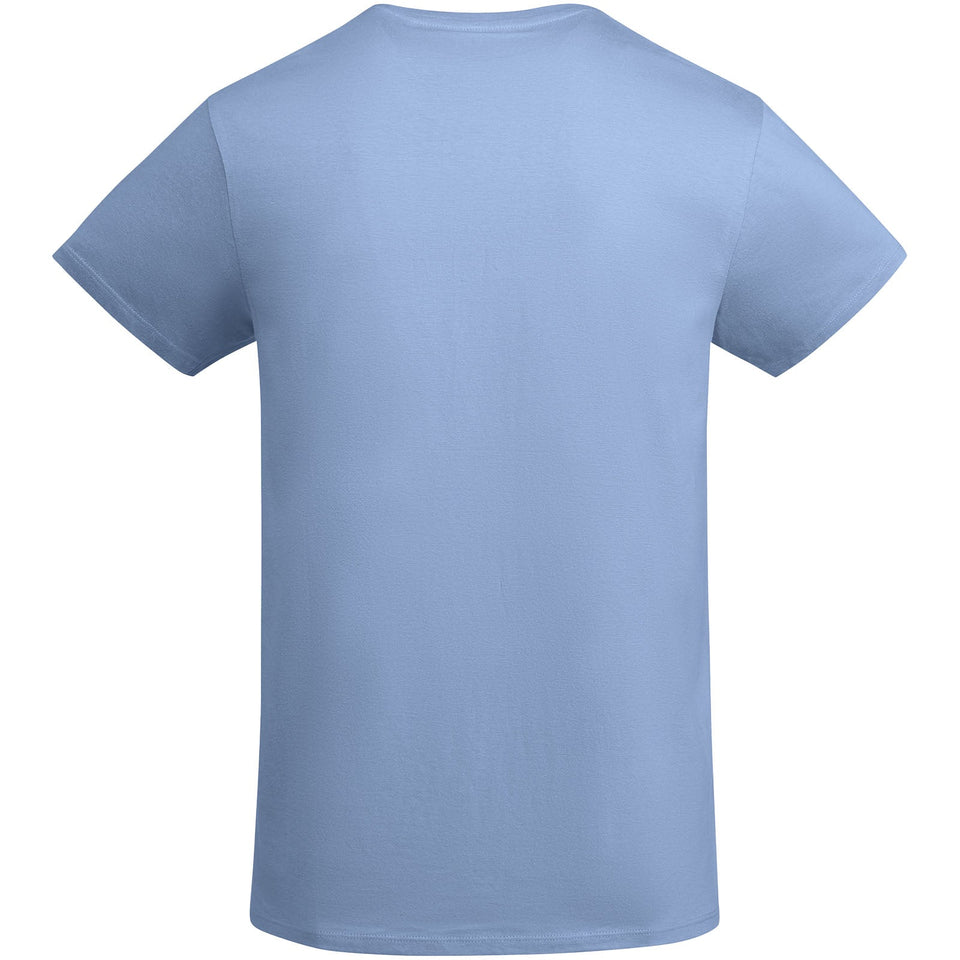 T-shirt a maniche corte in cotone biologico da bambino Breda personalizzato con logo - Pubblienne