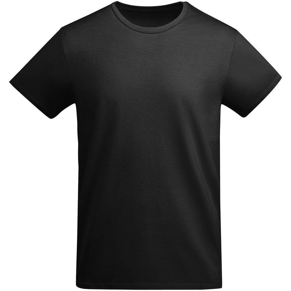 T-shirt a maniche corte in cotone biologico da bambino Breda personalizzato con logo - Pubblienne