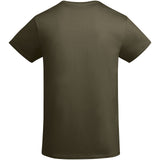 T-shirt a maniche corte in cotone biologico da bambino Breda personalizzato con logo - Pubblienne