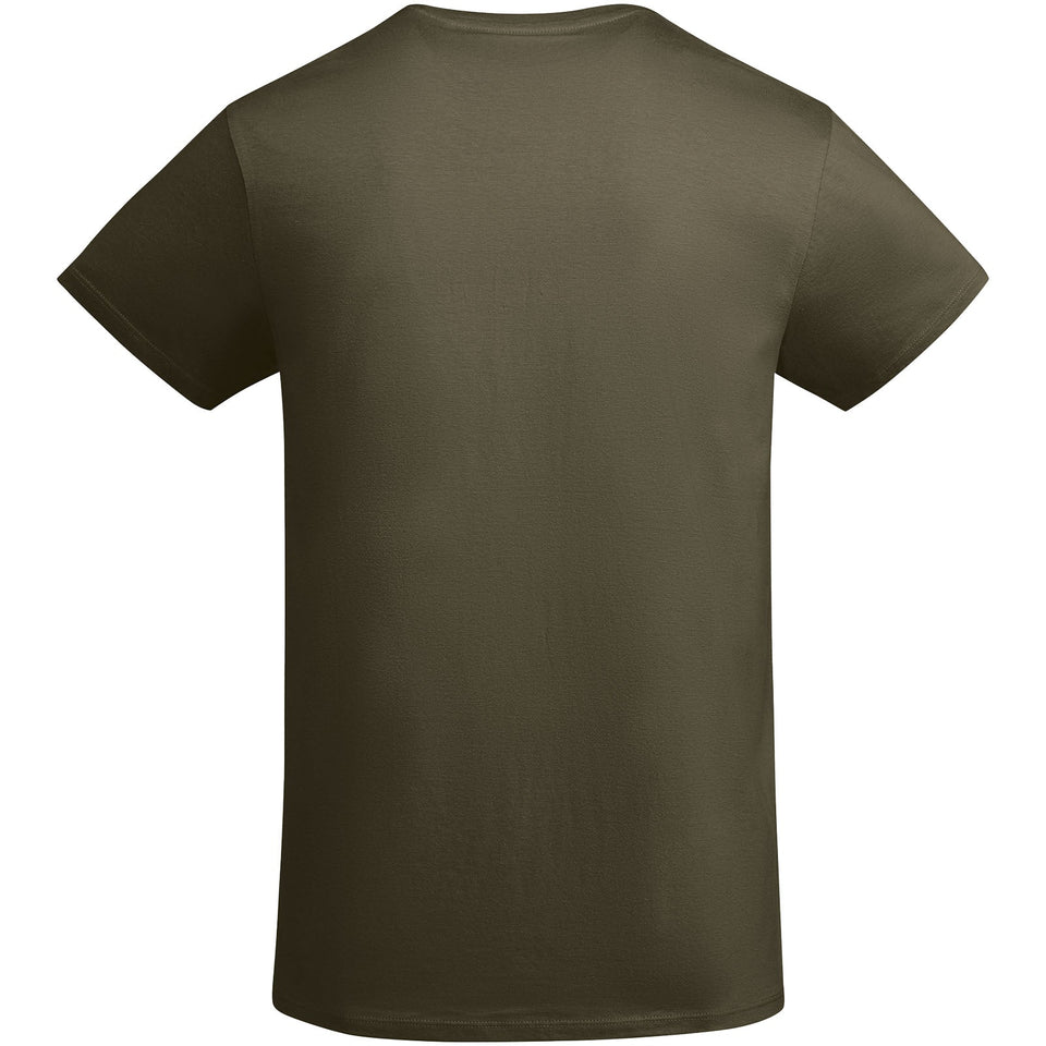 T-shirt a maniche corte in cotone biologico da bambino Breda personalizzato con logo - Pubblienne