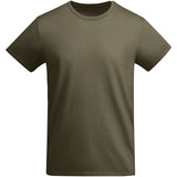 T-shirt a maniche corte in cotone biologico da bambino Breda personalizzato con logo - Pubblienne