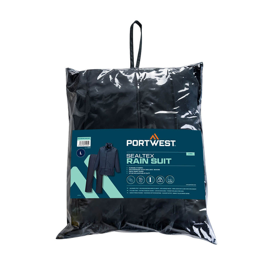 Completo impermeabile Sealtex Essential (completo 2 pezzi) Portwest personalizzato con logo - Pubblienne