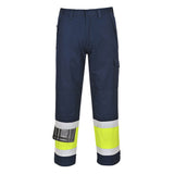 Pantalone Modaflame Hi-Vis Portwest personalizzato con logo - Pubblienne