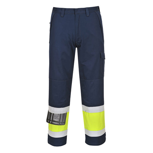 Pantalone Modaflame Hi-Vis Portwest personalizzato con logo - Pubblienne