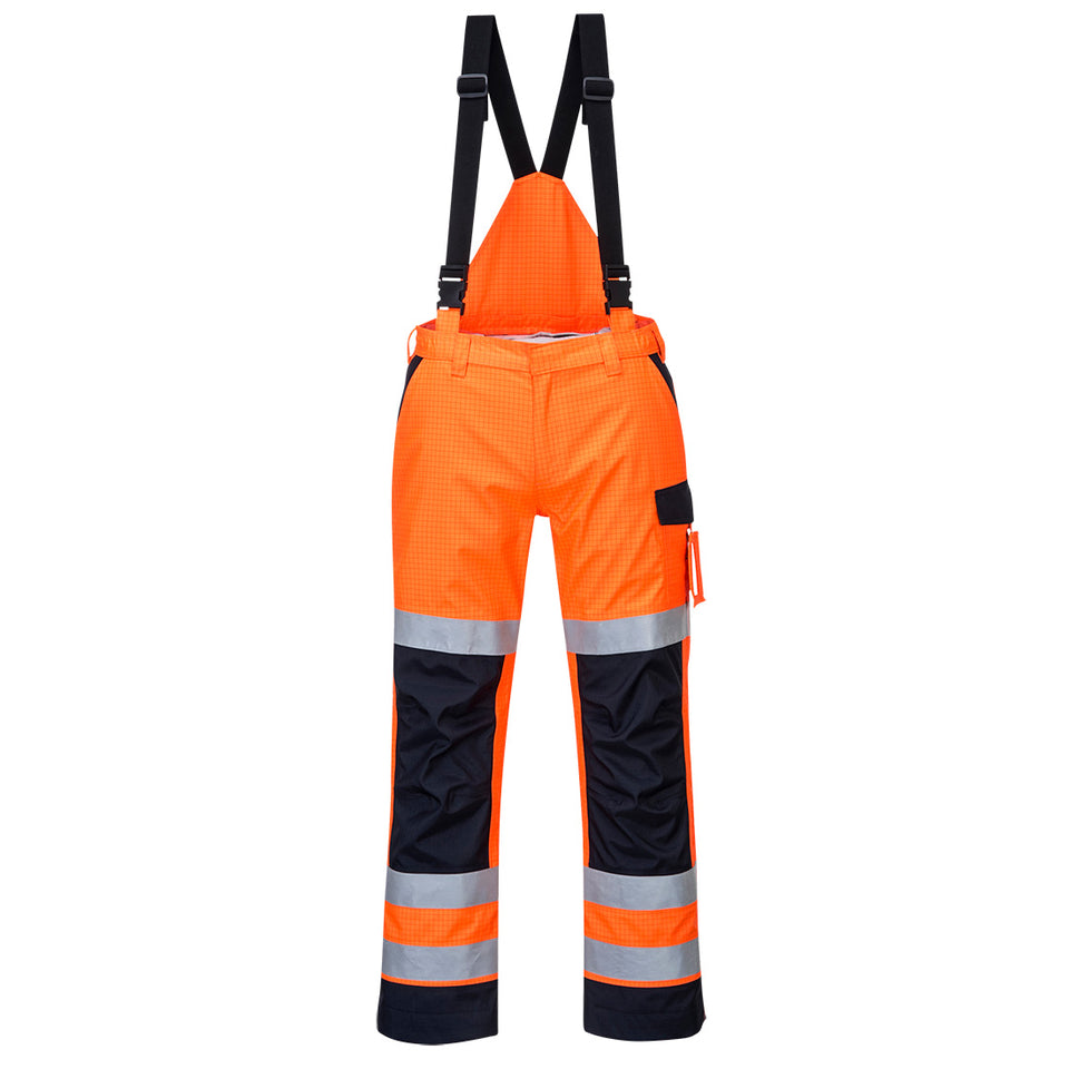 Pantalone Modaflame impermeabile multi norma Arco elettrico Portwest personalizzato con logo - Pubblienne