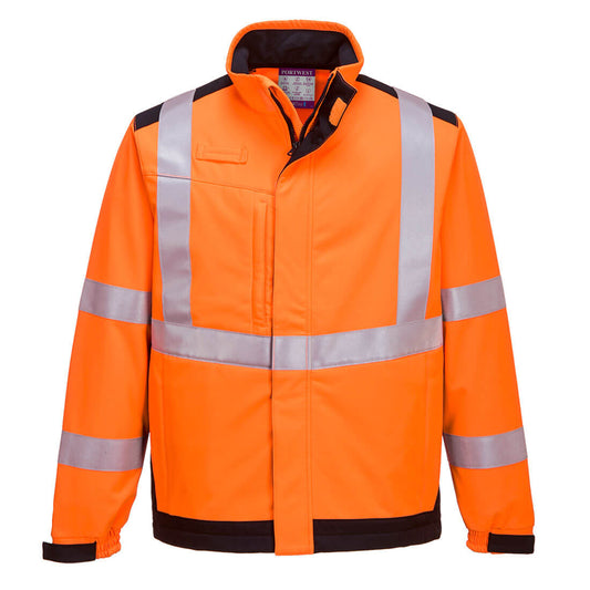 Softshell Modaflame multi norma Arco elettrico Portwest personalizzato con logo - Pubblienne