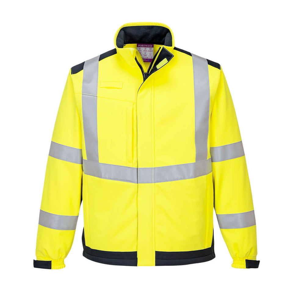 Softshell Modaflame multi norma Arco elettrico Portwest personalizzato con logo - Pubblienne