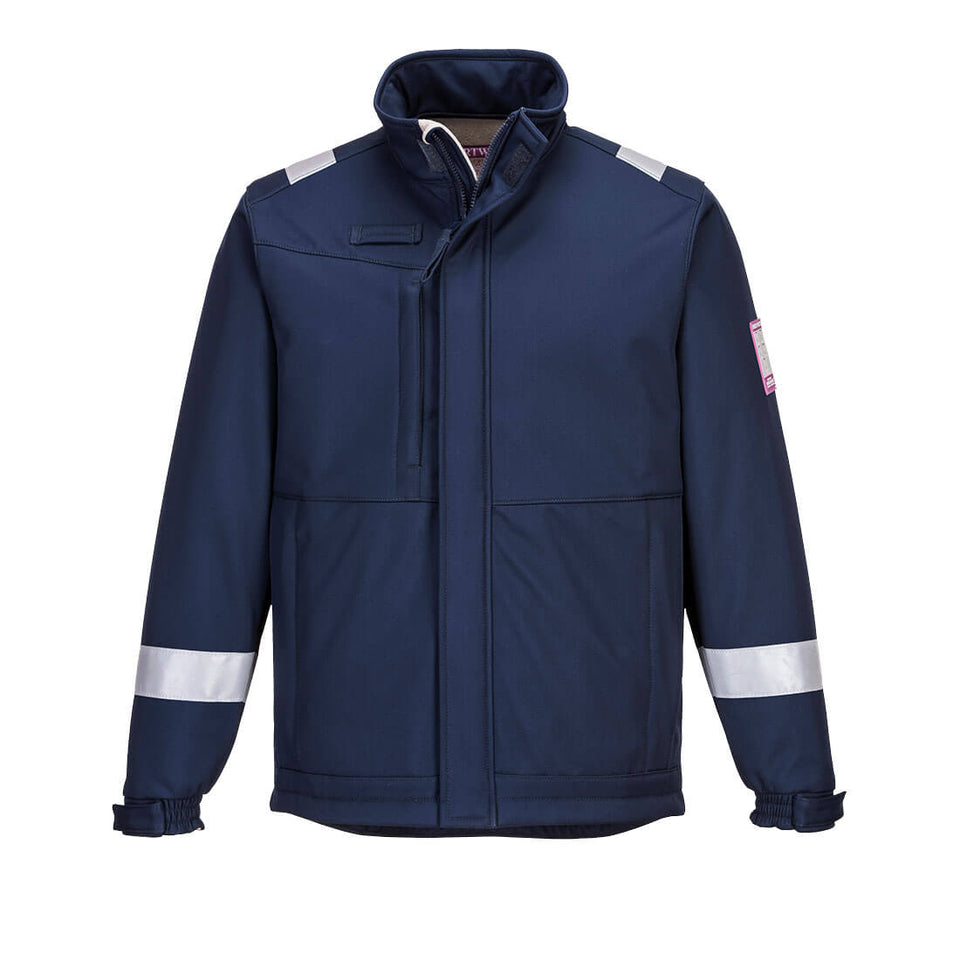 Giacca Softshell Modaflame Portwest personalizzato con logo - Pubblienne