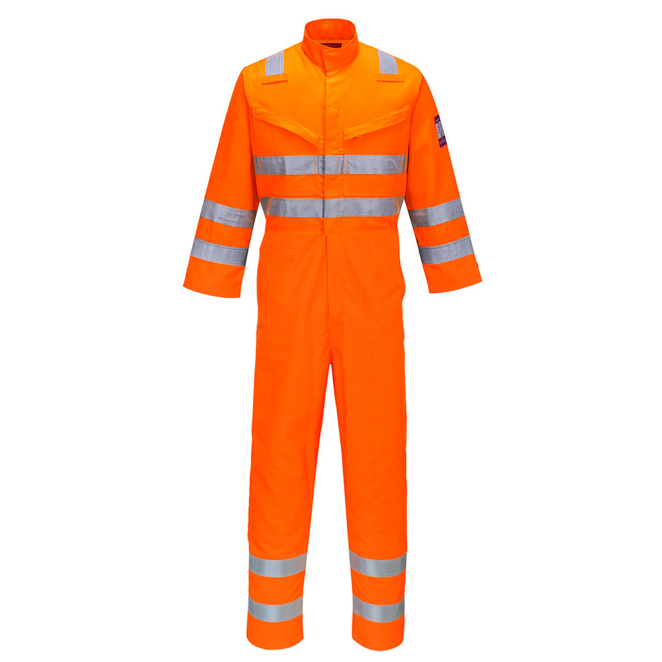 Tuta Modaflame RIS Arancio Portwest personalizzato con logo - Pubblienne