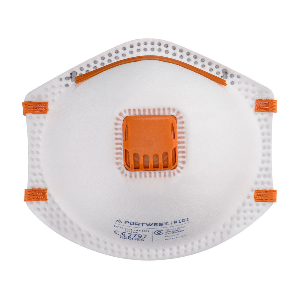 MASCHERINA FFP1 CON VALVOLA Portwest personalizzato con logo - Pubblienne