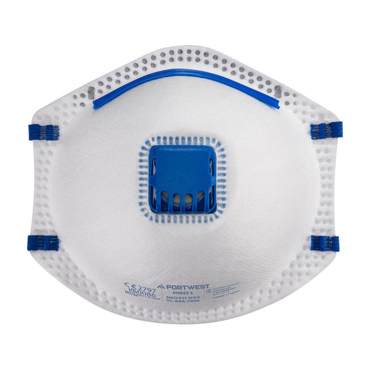 Mascherina FFP2 Con Valvola Portwest personalizzato con logo - Pubblienne