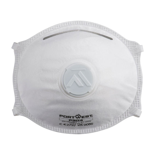 MASCHERINA FFP3 DOLOMIA LIGHT CUP CON VALVOLA Portwest personalizzato con logo - Pubblienne