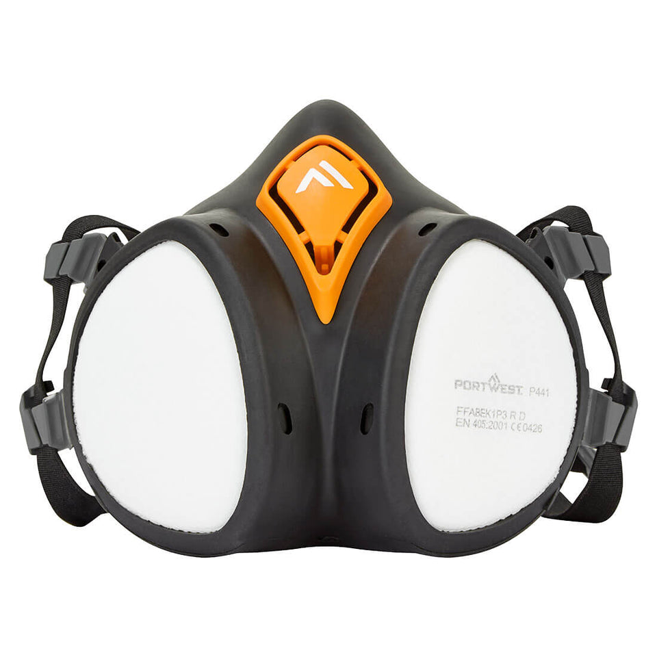 ABEK1P3 Semimaschera pronta all'uso Portwest personalizzato con logo - Pubblienne