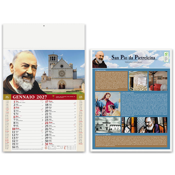 SAN PIO personalizzato con logo - Pubblienne