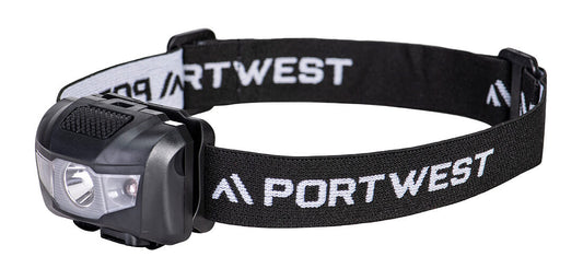 Torcia frontale ricaricabile USB Portwest personalizzato con logo - Pubblienne