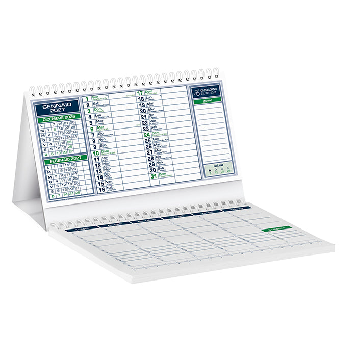 MEMO CALENDAR personalizzato con logo - Pubblienne