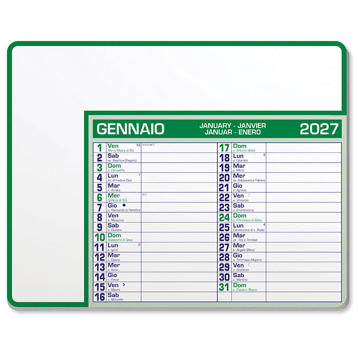 CALENDAR PAD EDGE personalizzato con logo - Pubblienne