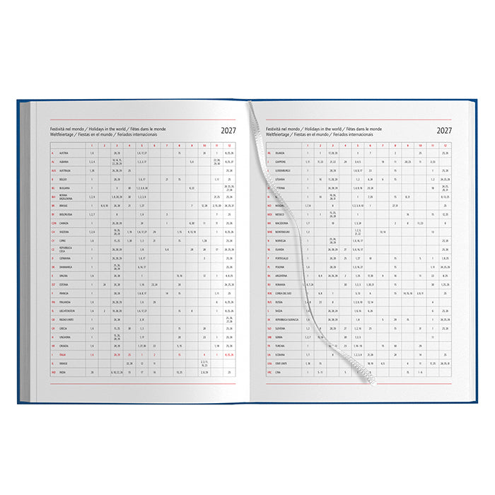 AGENDA SETTIMANALE personalizzato con logo - Pubblienne