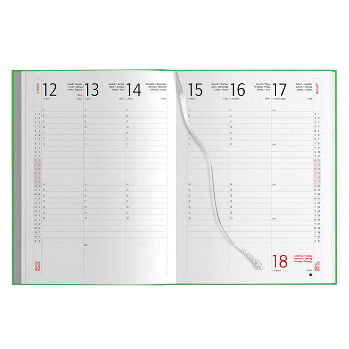 AGENDA SETTIMANALE personalizzato con logo - Pubblienne