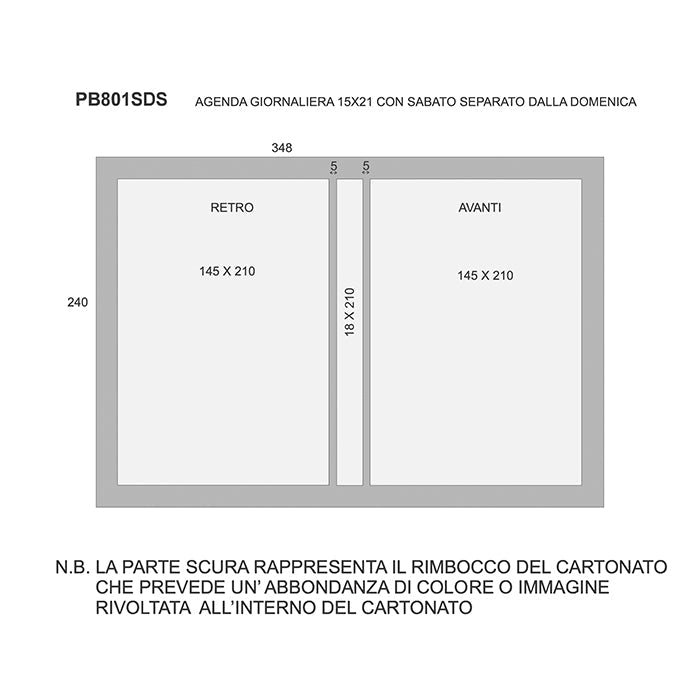 AGENDA PERSONALIZZABILE personalizzato con logo - Pubblienne