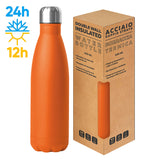 STEEL MAT BOTTLE 500 personalizzato con logo - Pubblienne