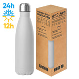 STEEL MAT BOTTLE 500 personalizzato con logo - Pubblienne