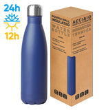STEEL MAT BOTTLE 500 personalizzato con logo - Pubblienne