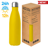 STEEL MAT BOTTLE 500 personalizzato con logo - Pubblienne