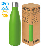 STEEL MAT BOTTLE 500 personalizzato con logo - Pubblienne