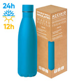 STEEL MAT BOTTLE 500 FLAT personalizzato con logo - Pubblienne
