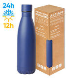 STEEL MAT BOTTLE 500 FLAT personalizzato con logo - Pubblienne