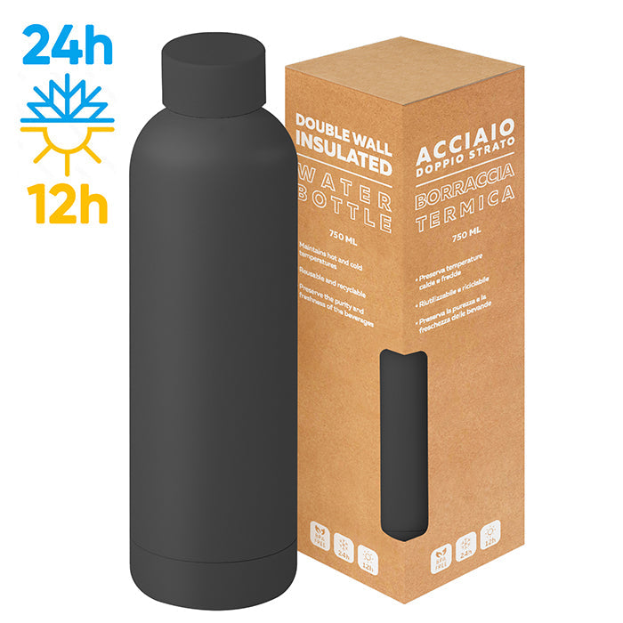 MATTE BOTTLE 750 personalizzato con logo - Pubblienne