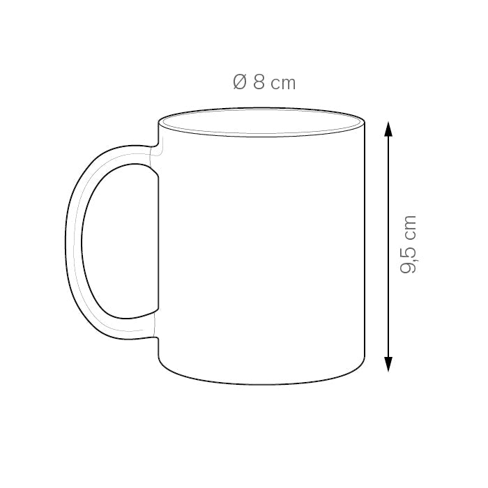 SUBLI COLOR MUG personalizzato con logo - Pubblienne